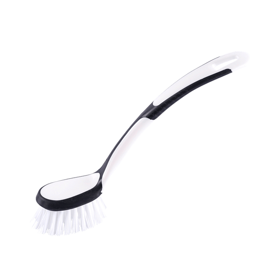 Opvaskebørste med nylon hvid
