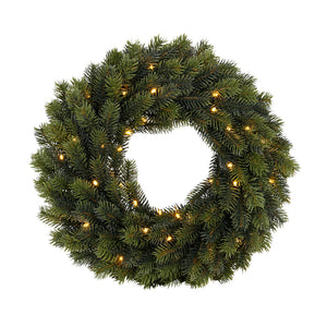 Day grankrans med 49 LED lys inkl. timer Ø40 cm