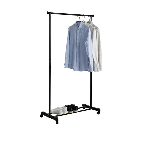 Day garderobestativ sort 95x32x170 cm