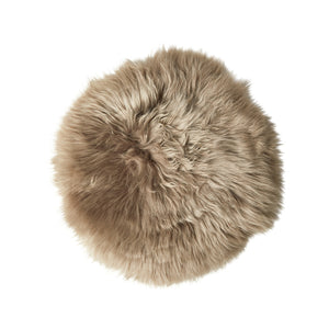 Sædeskind mocca Ø34 cm