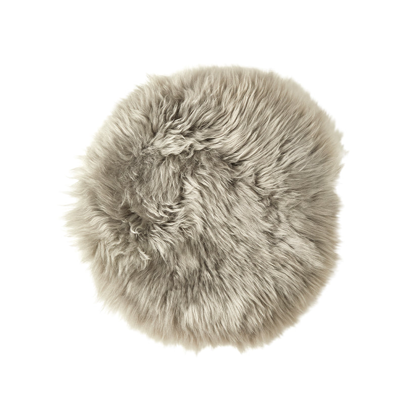 Sædeskind lysegrå Ø34 cm