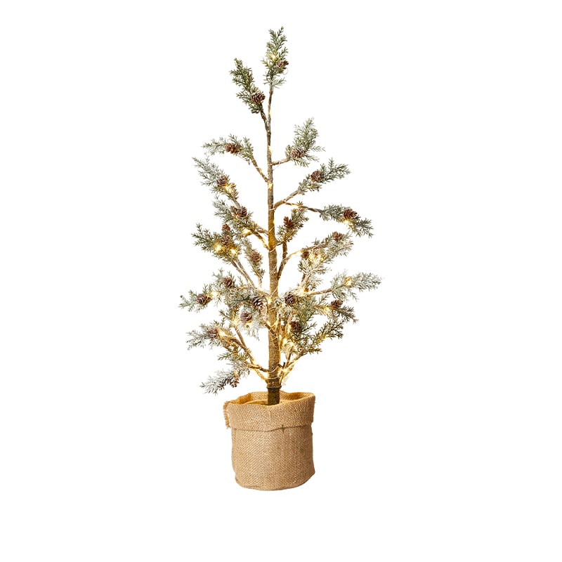 Juletræ med kogler 70cm