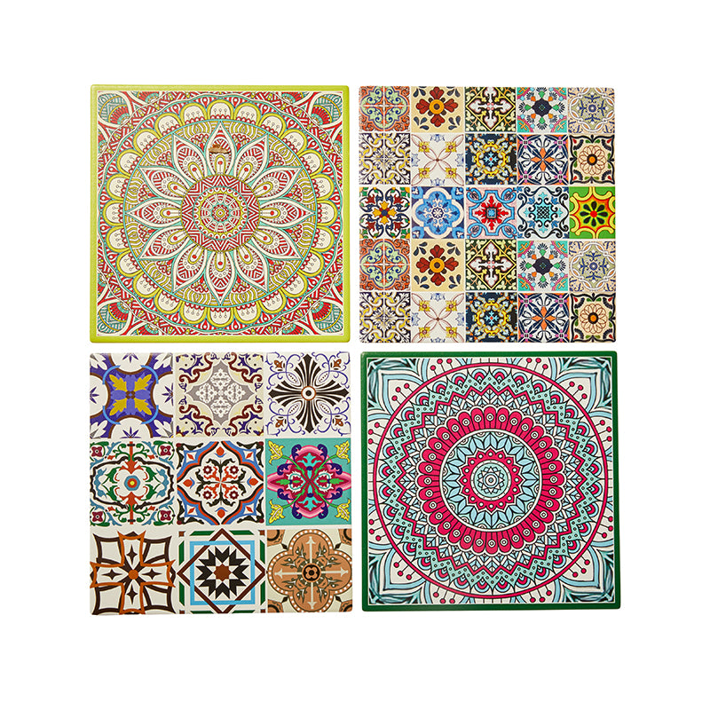 Bordskåner multi farvet Ø20 cm - 1 stk.