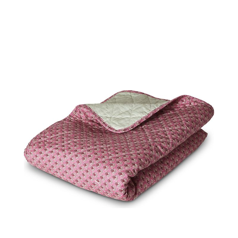 Flora picnictæppe pink 130x170 cm