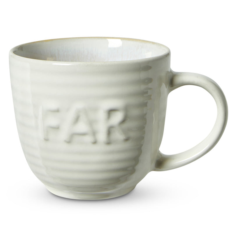 Far krus med hank hvid 240 ml