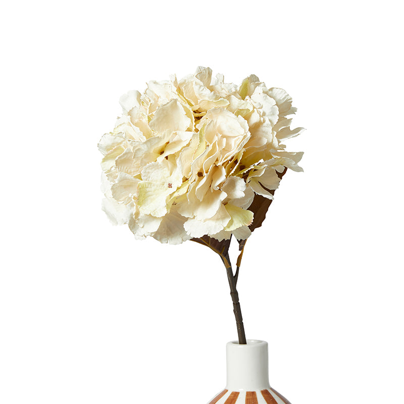 Hortensia stilk H 49 cm creme