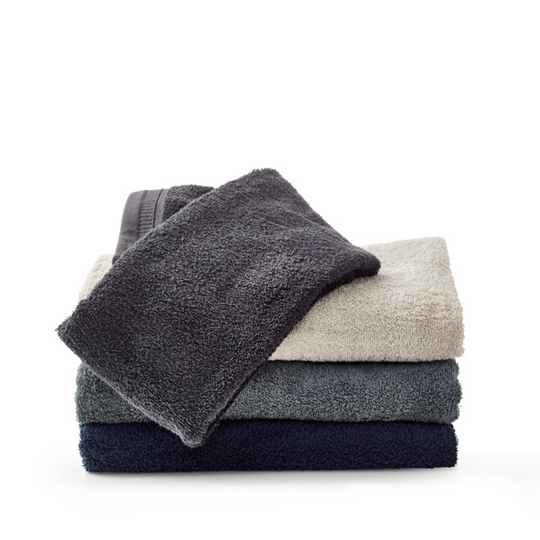 Nordisk Tekstil håndklæde black 70 x 140 cm