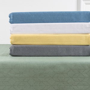 Nordisk Tekstil dug 140x270 cm lotus blå
