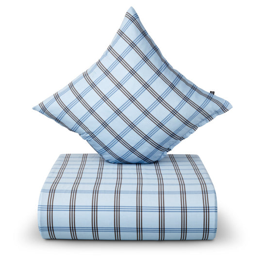 Nordisk Tekstil Hartvig sengesæt blå 140x200 cm