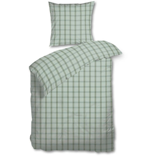 Nordisk Tekstil Hartvig sengesæt grøn 140x200 cm