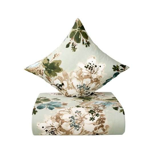 Nordisk Tekstil Samoa sengesæt grøn - 140x200 cm