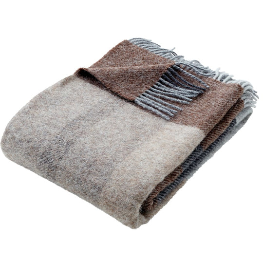 Nordisk Tekstil Marcus uldplaid natur 130x190 cm