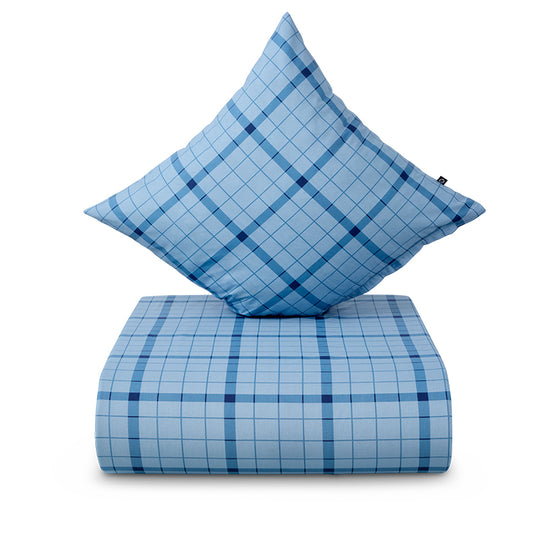 Nordisk Tekstil Mikkel sengetøj blå140x200 cm