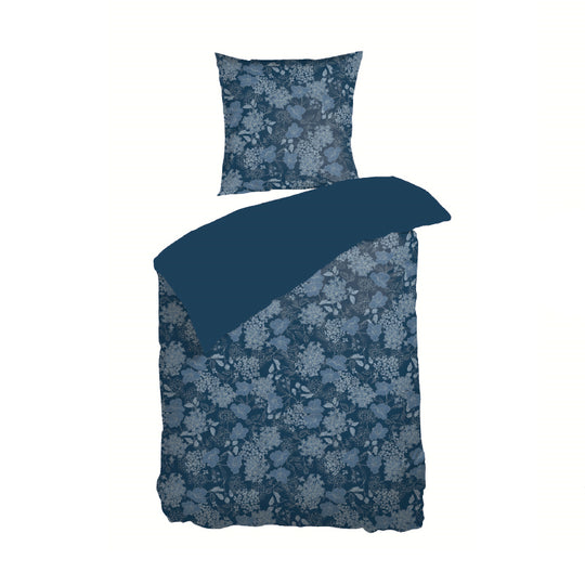 Nordisk Tekstil Hortensia sengetøj blå 140x220 cm
