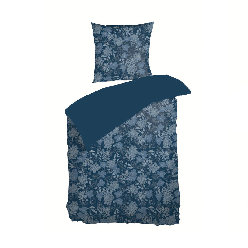 Nordisk Tekstil Hortensia sengetøj blå 140x220 cm