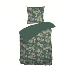 Nordisk Tekstil Hortensia sengetøj grøn 140x220 cm