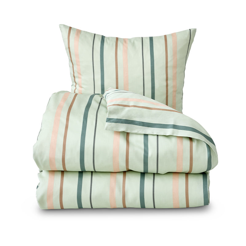 Nordisk Tekstil Marvin sengesæt grøn 140x220 cm