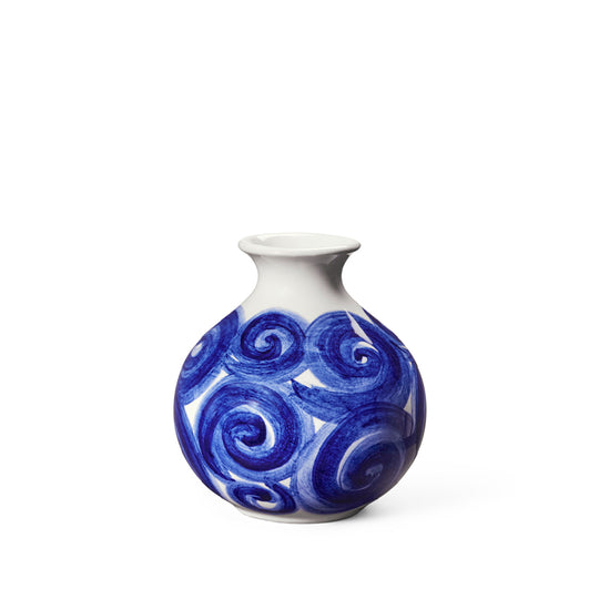 Kähler Tulle vase blå H10,5 cm