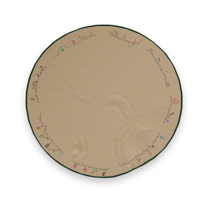 Hammershøi Christmas juletræstæppe sand Ø130 cm