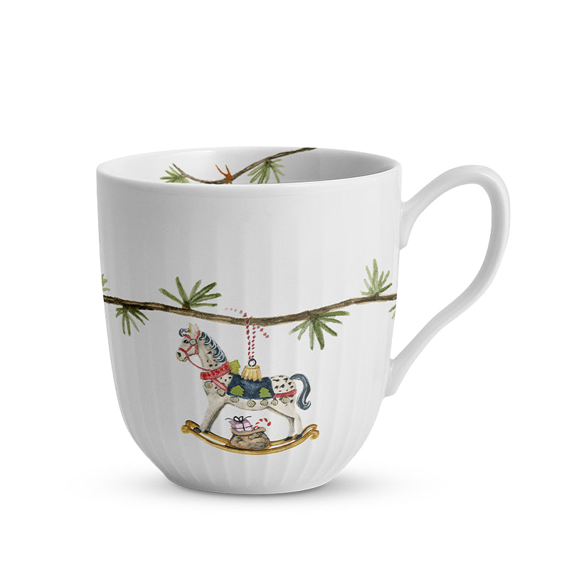 Hammershøi Christmas krus 2025 hvid 33 cl