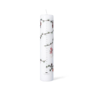 Hammershøi Christmas 2025 kalenderlys hvid Ø5 cm