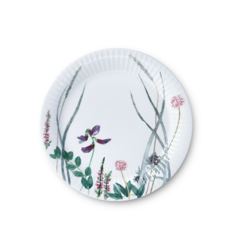 Kähler Hammershøi Summer coastal flowers tallerken Ø22 cm