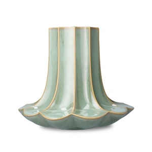 Kähler Kantarel vase grøn H20,5 cm
