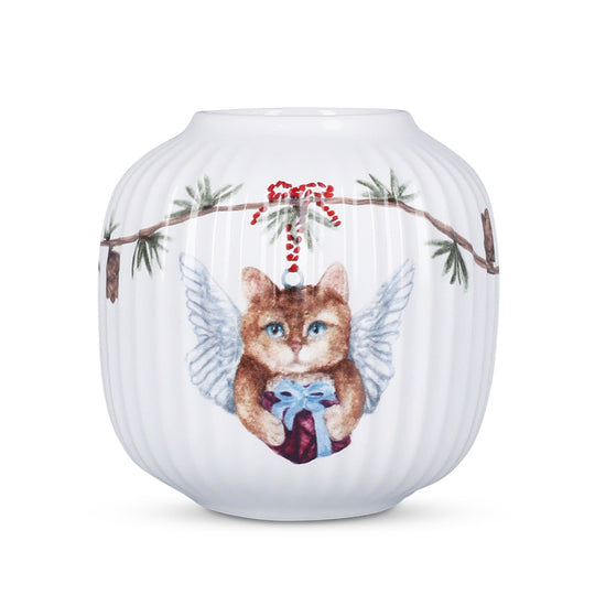 Hammershøi Christmas 2025 fyrfadsstage hvid Ø9.5 cm