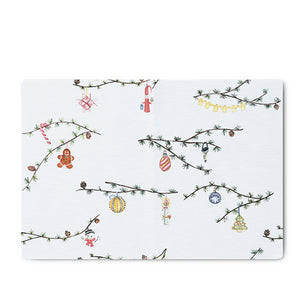 Hammershøi Christmas 2025 dækkeserviet hvid 43x30 cm