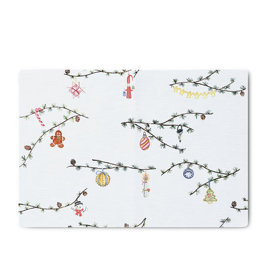 Hammershøi Christmas 2025 dækkeserviet hvid 43x30 cm