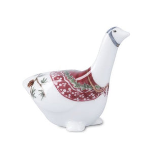 Hammershøi Christmas julegås porcelæn H 8 cm
