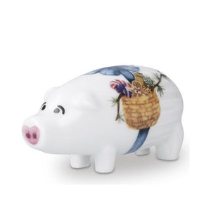 Hammershøi Christmas gris porcelæn H 8 cm