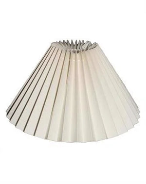 Plisse hvid PVC 30cm