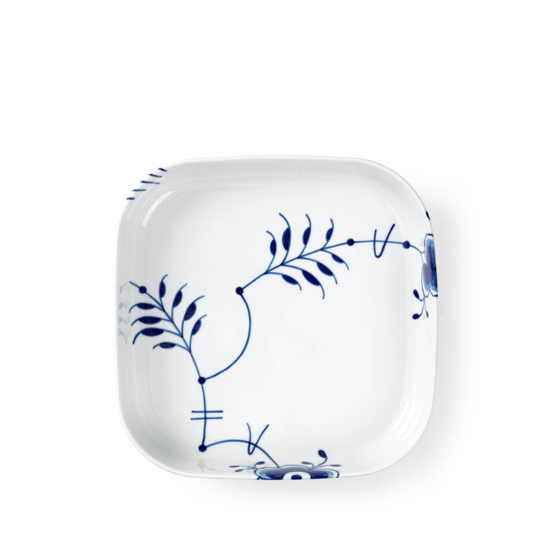 Royal Copenhagen Blå Mega Riflet ovnfast fad 25x25 cm