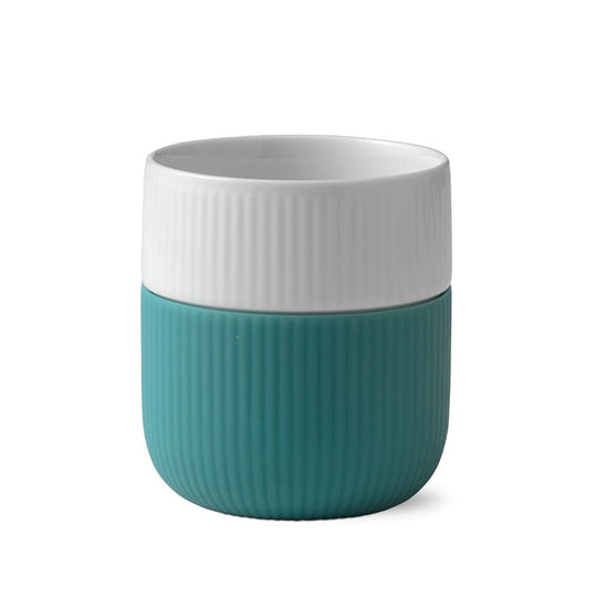 Royal Copenhagen Riflet Contrast krus opal 33 cl