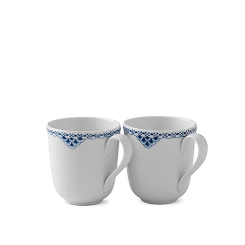 Royal Copenhagen Prinsesse krus 28 cl 2-pak