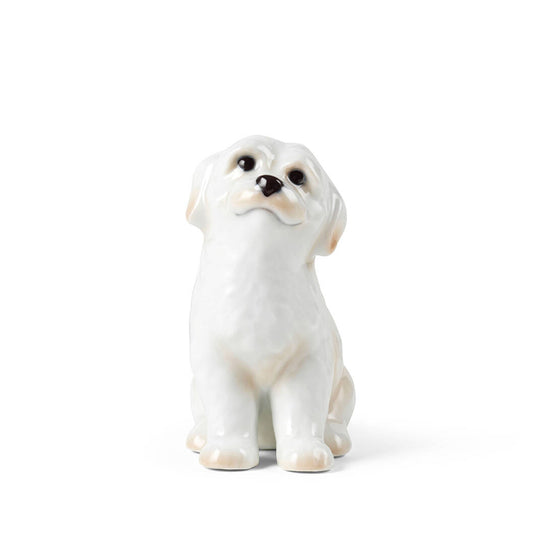 Royal Copenhagen årsfigur 2024 hund 10,5 cm