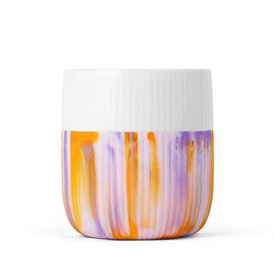 Royal Copenhagen Riflet Contrast Marble krus - Morning sky 33 cl