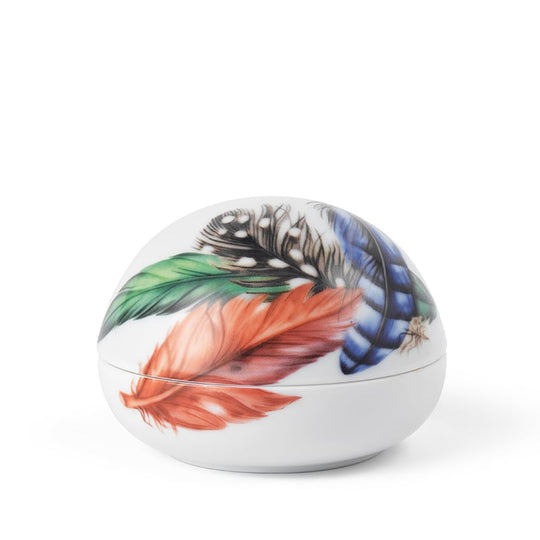 Royal Copenhagen bonbonnier 2025 fjer 10 cm