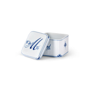 Royal Copenhagen Alfabet bonbonniere M 13 cl