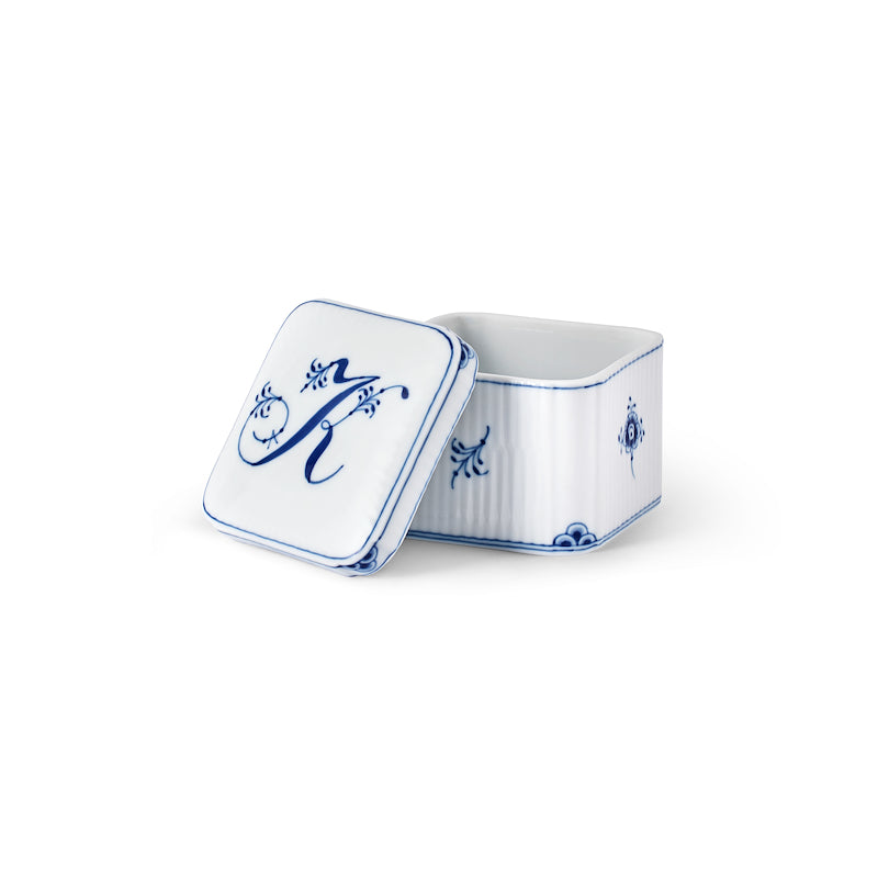 Royal Copenhagen Alfabet bonbonniere K 13 cl