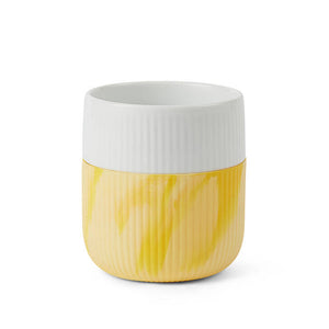 Royal Copenhagen Riflet Contrast Marble krus bright sun 35 cl