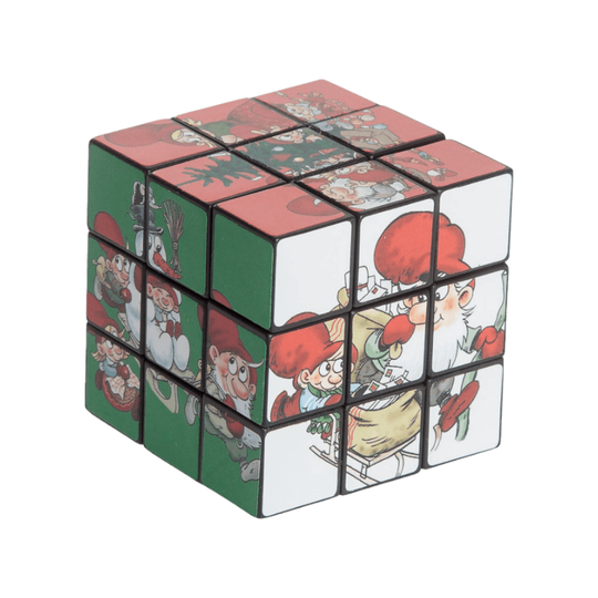Det Gamle Apotek rubiksterning med julemotiv