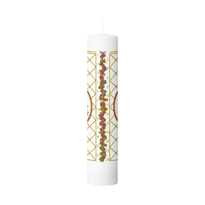 Holmegaard Christmas kalenderlys 2025 Ø5 cm