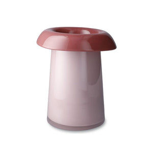 Holmegaard Soma vase rosa/terracotta H 22,5 cm