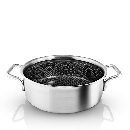 Eva Trio Mosaic sautépande stål 24 cm