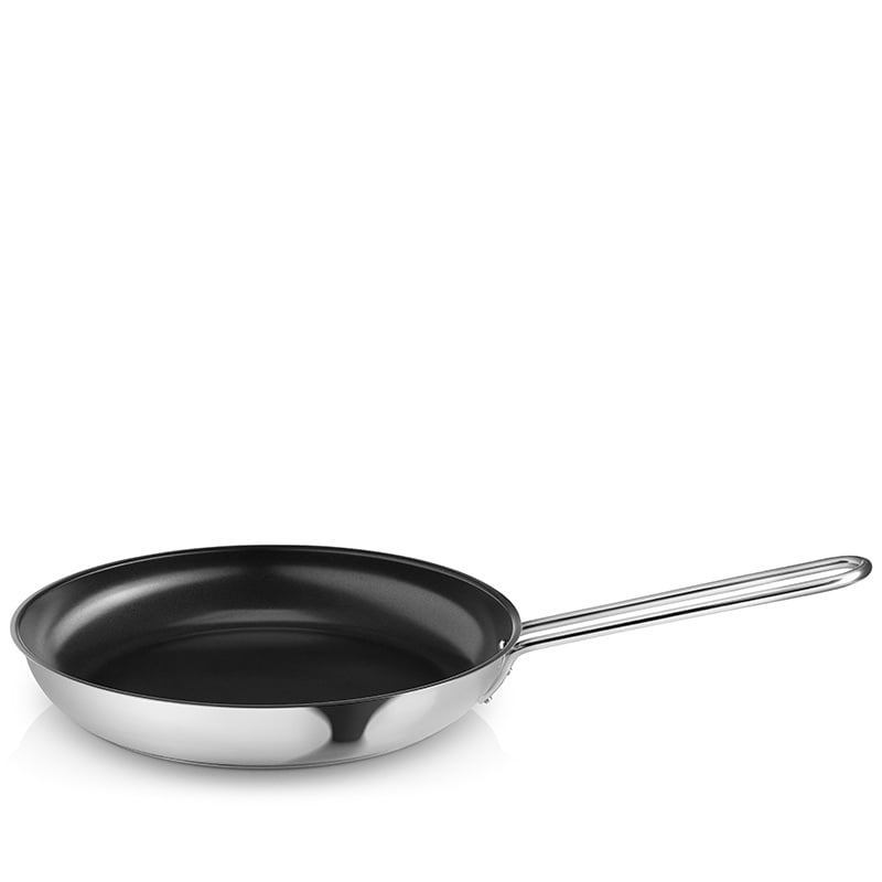 Eva trio Recycled Stainless Steel stegepande Ø30 cm med Slip-Let® belægning