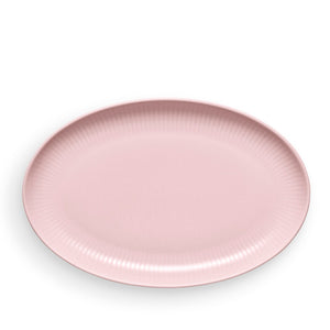 Eva Trio Legio Nova Palette oval tallerken lyserød Ø 24,5 cm