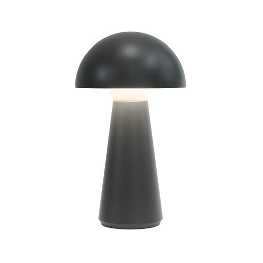 Sirius Sam genopladelig lampe 28 cm mørk grå