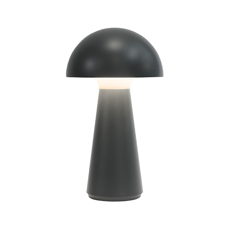 Sirius Sam genopladelig lampe 28 cm mørk grå